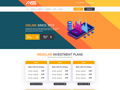 Crypto Currency Template bootstrap 4 creative design html template landing page template web design website design