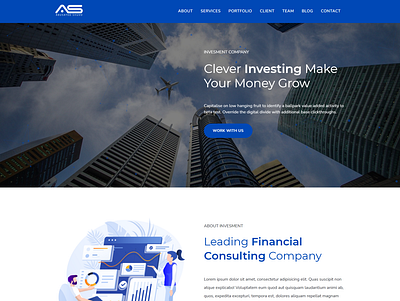 Sayed- Investment Company Bootstrap 4 Template consulting modern