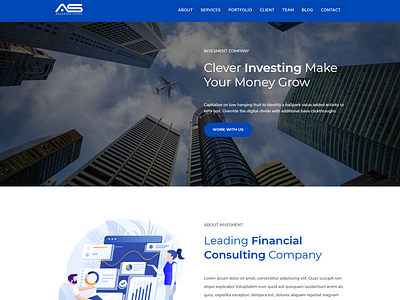 Sayed- Investment Company Bootstrap 4 Template