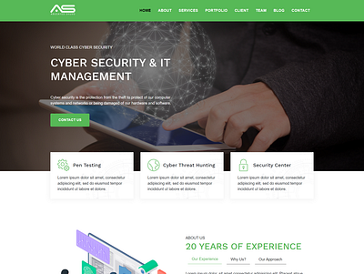 Shuvo- Cyber Security Company Template mobile security telecom security