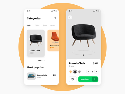 Furniture shopping app