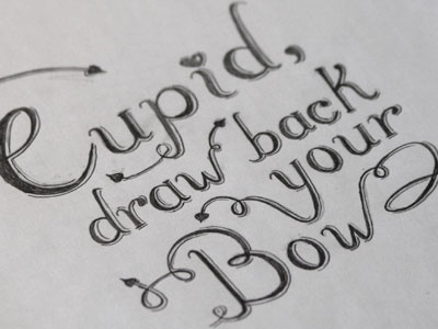 Valentine Lettering hand lettering lettering valentine