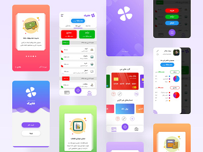 Personal Accounting | Milad Shaker accounting adobe xd adobexd app app design application mobile app mobile ui smartphone teen teenager teenagers ui ui design uidesign uiux uiuxdesign