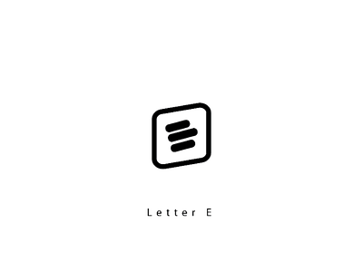 Letter E