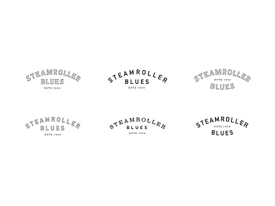 Steamroller Logo Ideas branding logo typography