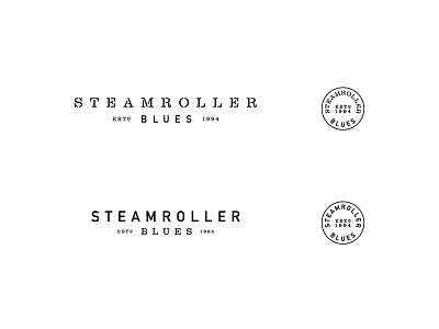 Steamroller Logo Ideas v2 branding logo typography