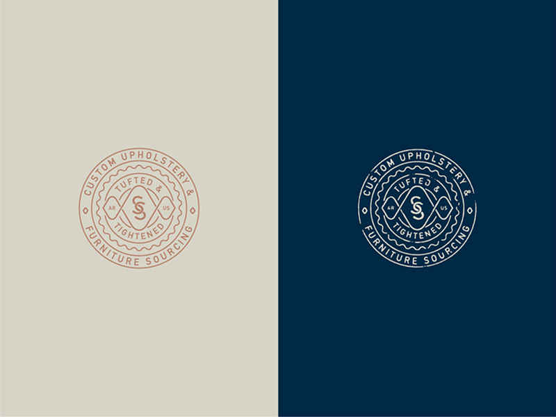 Sit South Monogram Emblem By Aaron Stearns On Dribbble