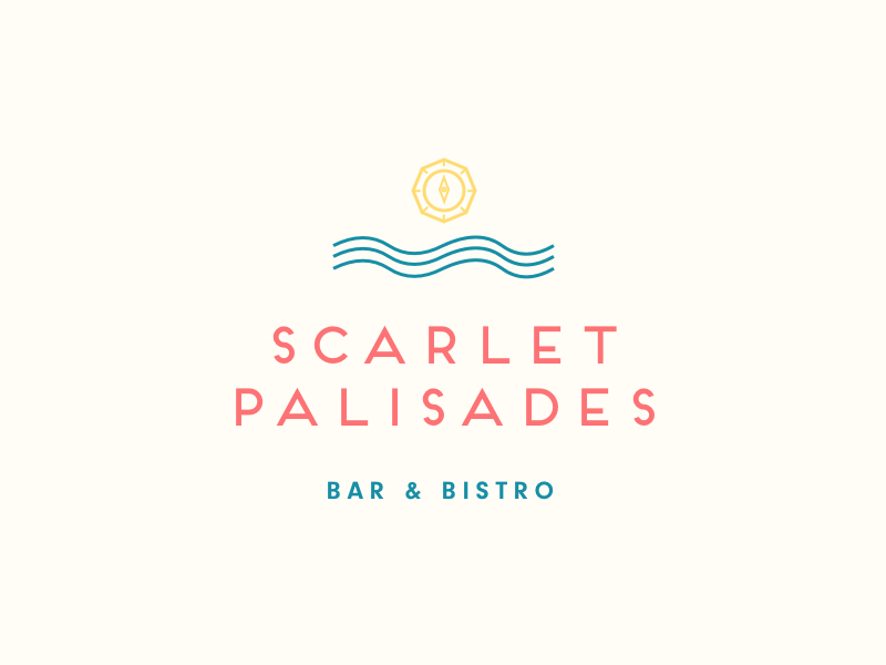 Scarlet Palisades Logo by Leila Howell on Dribbble