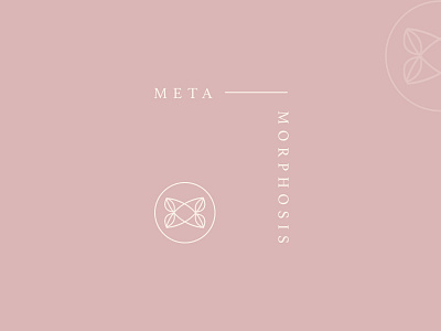 Metamorphosis Logo brand identity logo metamorphosis typography