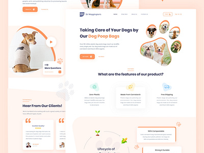 Online Pet Store Landing Page