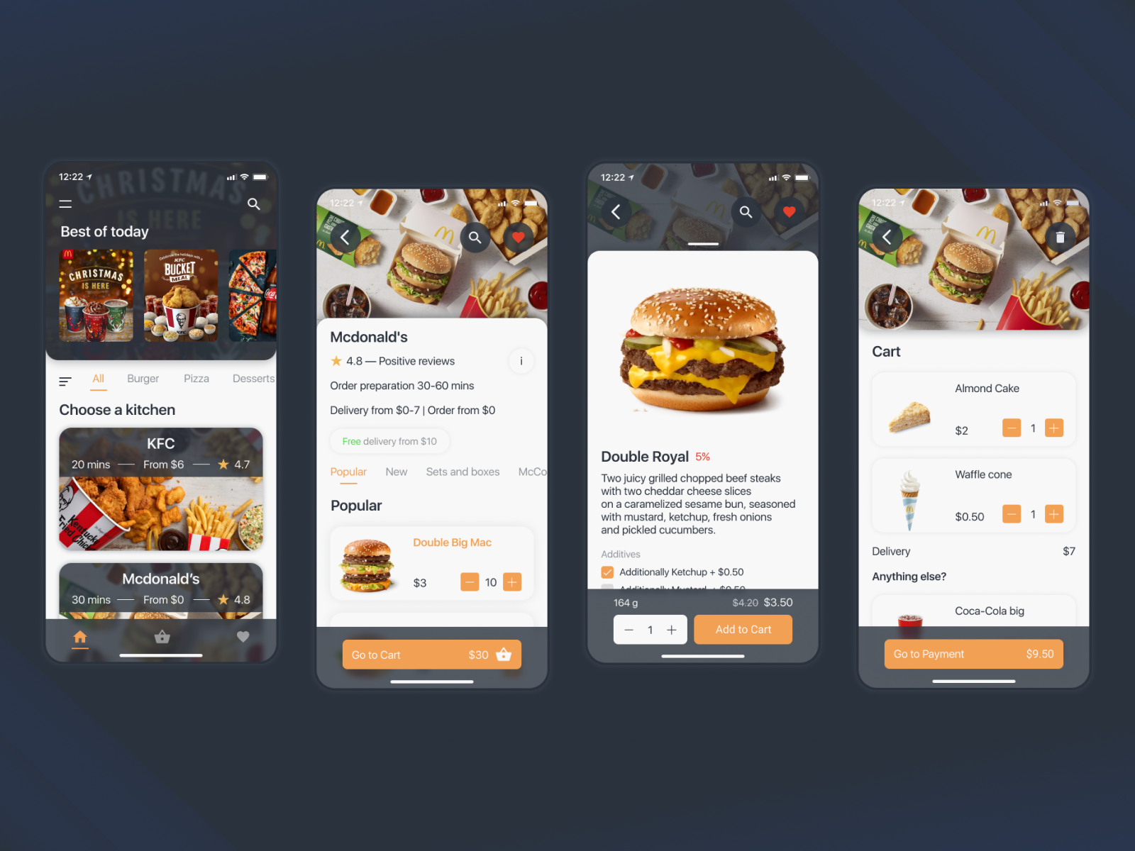 Just eat by Vladimir Wick on Dribbble