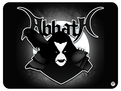 Abbath abbath black metal design flat design flat illustration flatdesign illustraion illustration immortal portrait vector portrait