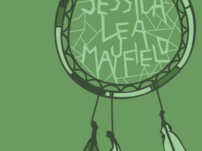 jessica lea mayfield lettering poster