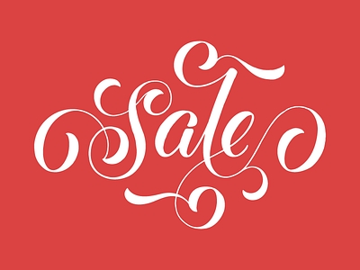 Sale Final flourish hand lettering lettering s sale script swash