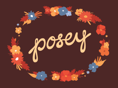 posey 1 hand lettering