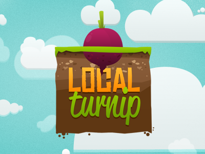 Turnip logo clouds eat local farmers markets gainesville fl logo logo design turnips