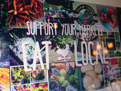 Eat local banner