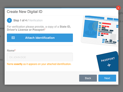 Digital ID Modal