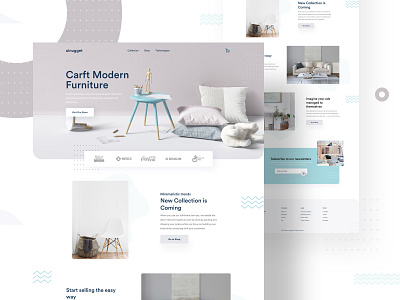 Furniture design design mindhub ui ux website