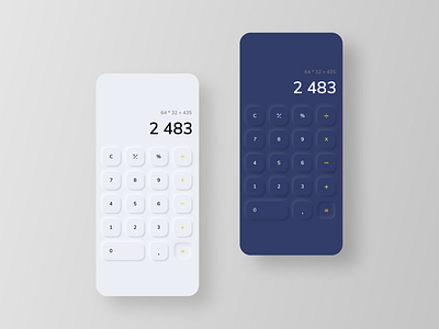 Daily UI 004 – Calculator