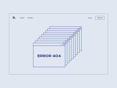 Daily UI 008 – 404 Page 404 404 error 404 error page 404 page daily ui daily ui challenge design interface simple web web design website