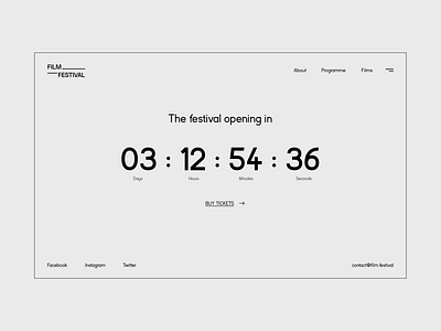 Daily UI 014 – Countdown Timer