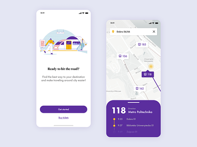 Daily UI 020 – Location Tracker app application bus city daily ui daily ui challenge design illustration interface location map mobile mobile app public transport simple ui ux