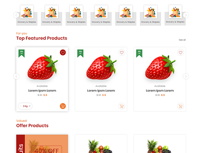 E-commerce Web Design e commerce design ecommerce ecommerce app