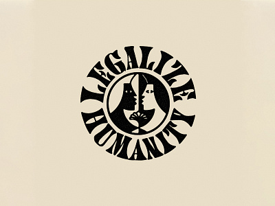 Legalize Humanity Badge brand design brand identity branding cannabis cannabis logo design illustration landboys logo old pal typography workbyland