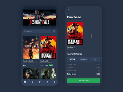 Redesign Steam Concept shopping app steam steam app steam redesign