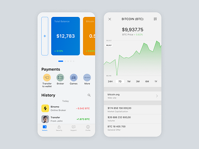 Crypto Wallet app crypto wallet design mobile mobile app wallet