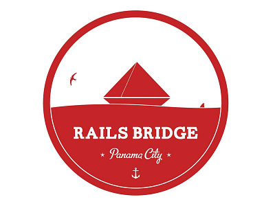 Rails Bridge Panama City city ocean panama rails rube sailboat sea wave