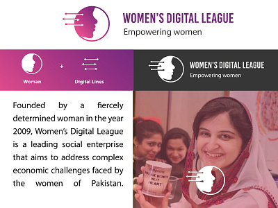 Women's Digital League Logo Concept