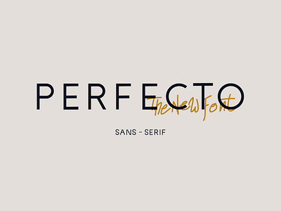 Perfecto font sanserif type typeface typefaces typogaphy typography typography art