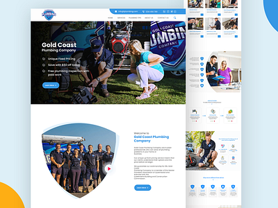 Plumbing Services Company Website design html template joomla theme landing page plumbing plumbing service website plumbing template plumbing theme plumbing theme design plumbing website plumbing website ui psd template ui ux web design website website concept website design website idea website template website ui wordpress theme