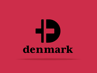 DK brand brand design brand identity country denmark dk identity international lettering logo logotype red