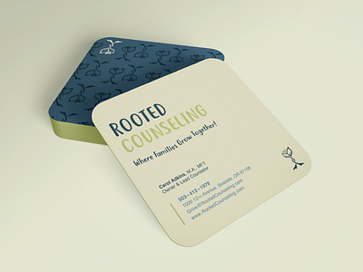 Rooted Counseling - Biz Cards! 🃏