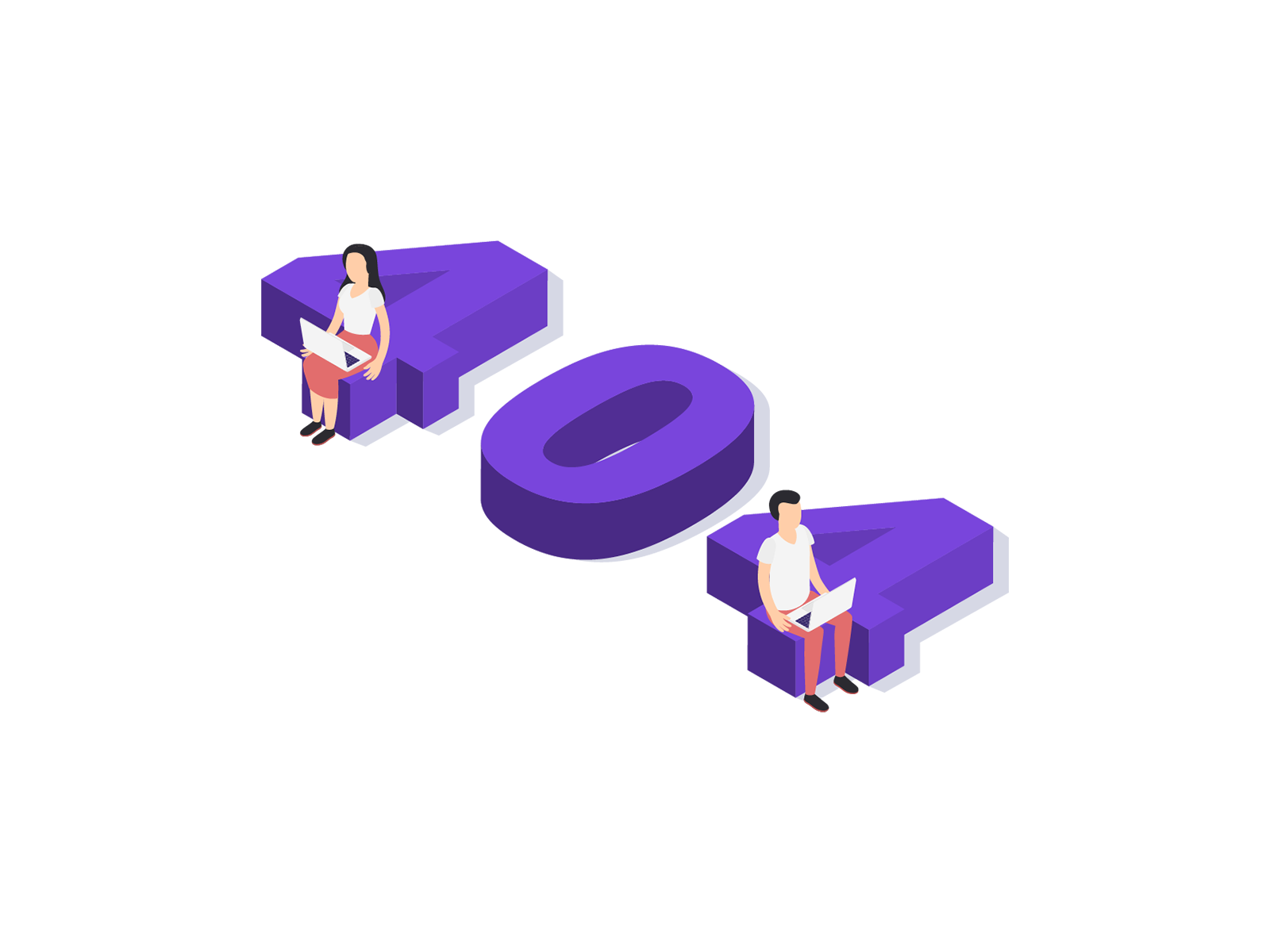 Error 404 By Isometric On Dribbble