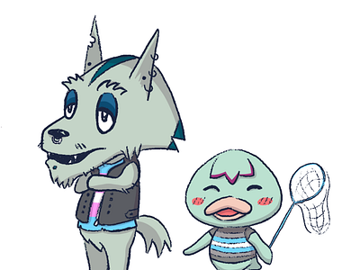 Animal Crossing Islander OCs [colour]