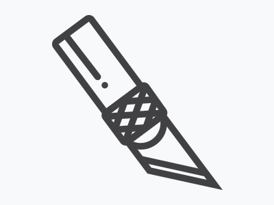 Exacto Knife Icon exacto knife icon illustration line vector