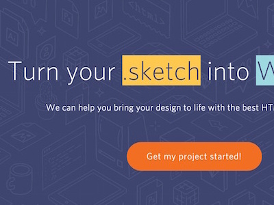 Our new website is live! new website flat design pixel2html
