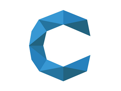 COLOSSUS design illustrator logo polygons