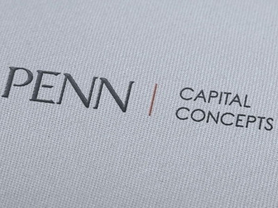 PENN Capital branding graphic design logo