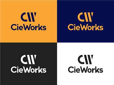 Cieworks_Logos art direction branding design identity logo synerghetic ui design