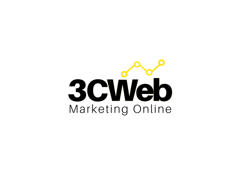3CWeb logo aftereffects dot connect dots dots rotate lines logo animation marketing