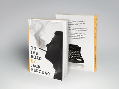 On The Road - Jack Kerouac Cover Design