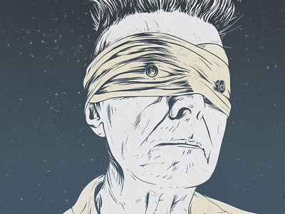 Lazarus Dribbble david bowie lazarus starman