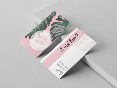 Vertical Business Card