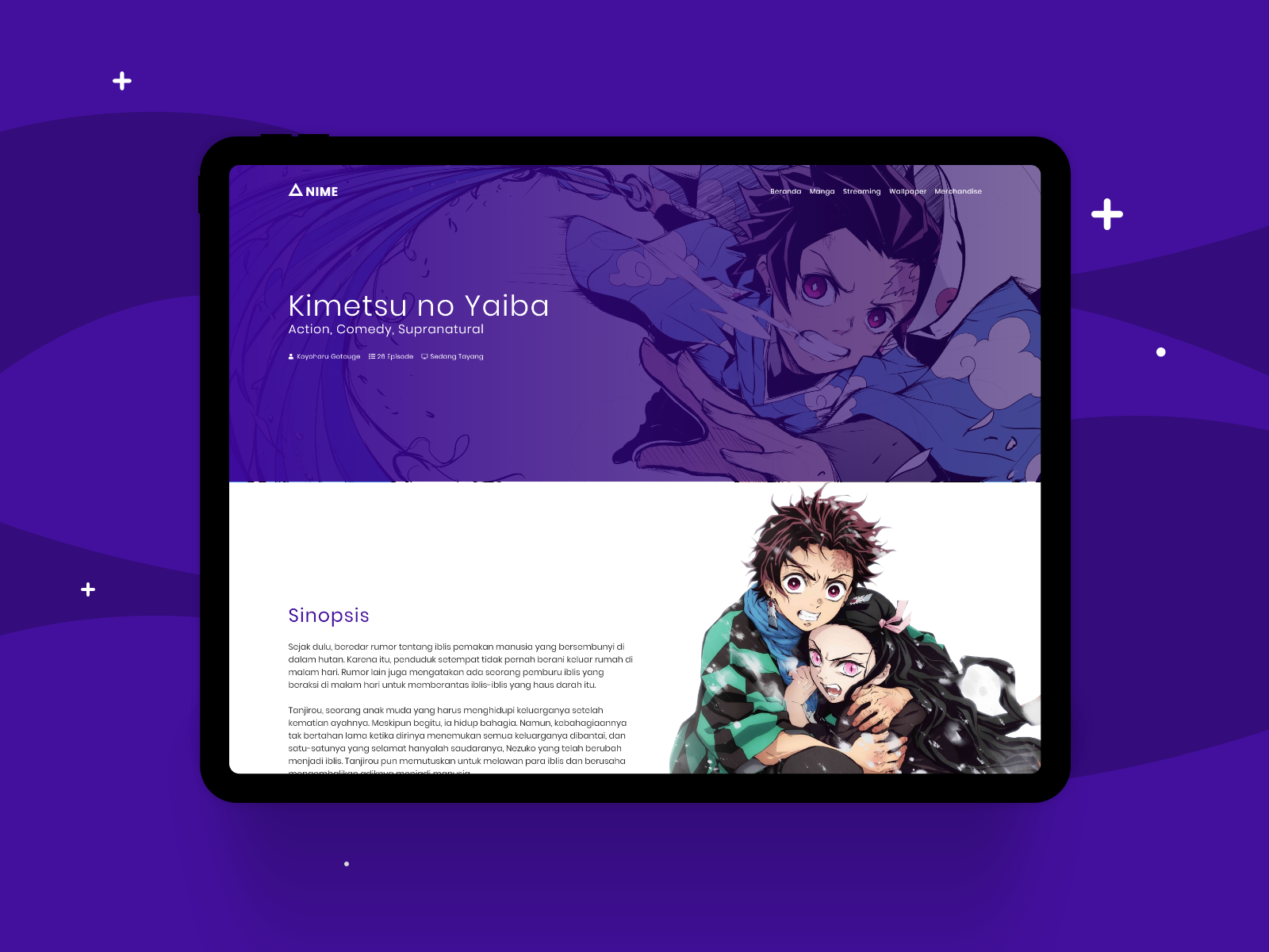 Anime Streamer By Donny K Pratama On Dribbble