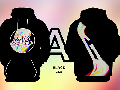 UNDERGROUND G - Black hoodie, 2020